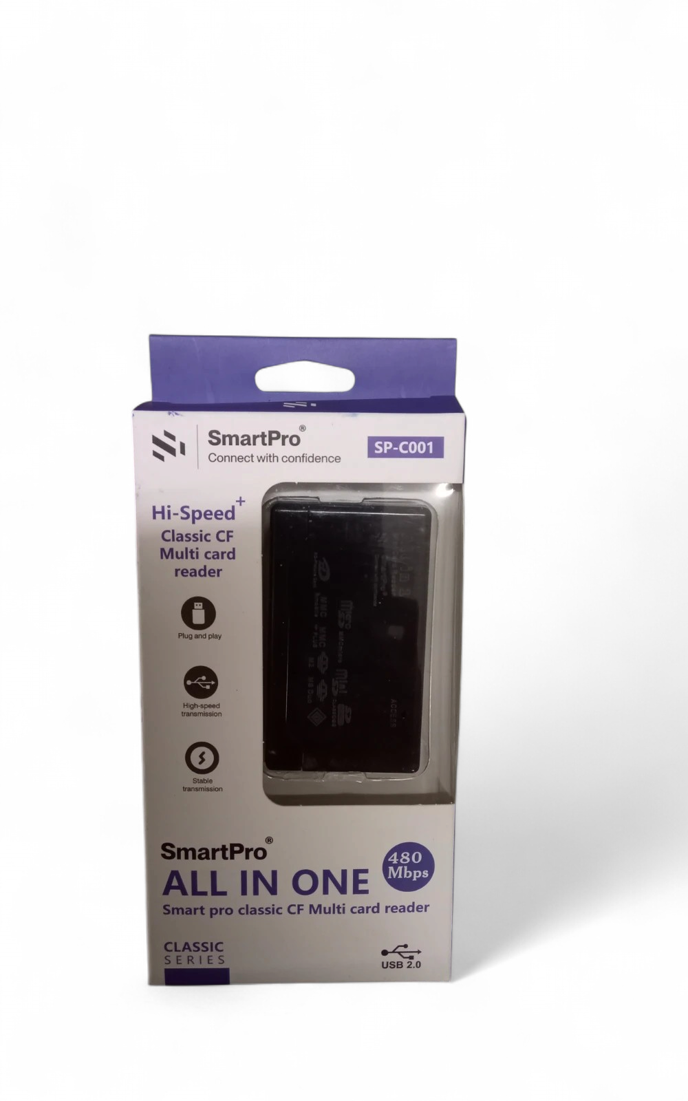 SmartPro SP-C001 All-in-One USB 2.0 Multi Card Reader