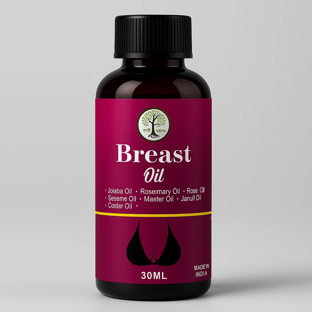 Breast Oil 30ml — "Sharma आरोग्यवृक्ष Breast Oil 30ml
