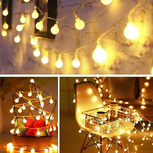 20 LED Bubble Ball Decorative Lights for Festivals and Celebrations view 2