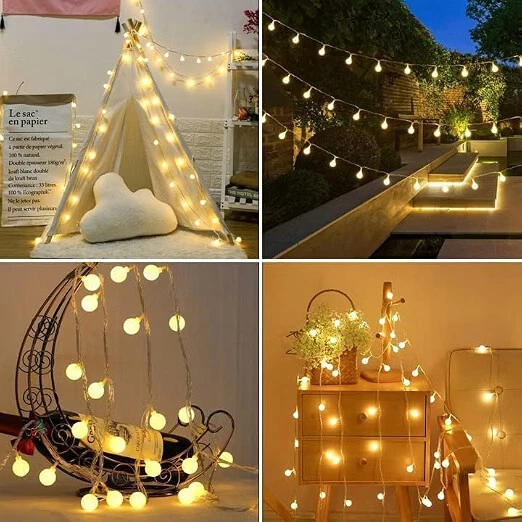 20 LED Bubble Ball LED Lights for Festival Decoration view 4