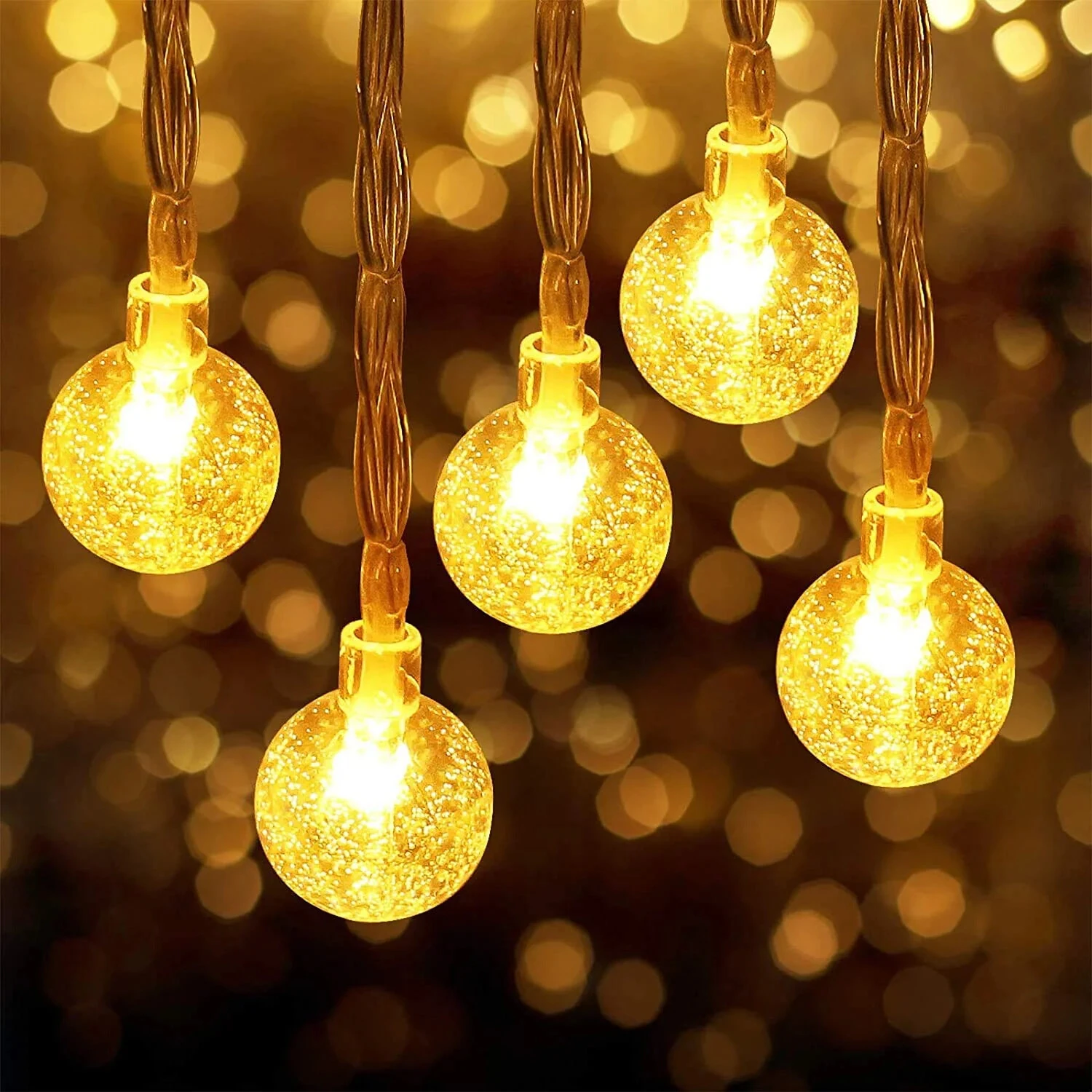 20 LED Bubble Ball Decorative Lights for Window Decoration view 4