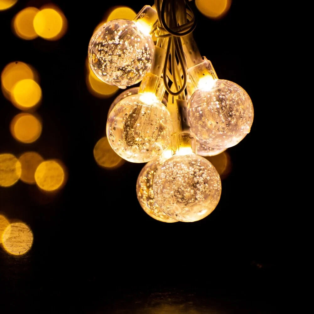 20 LED Bubble Ball Fairy String Lights for Home Decoration view 2