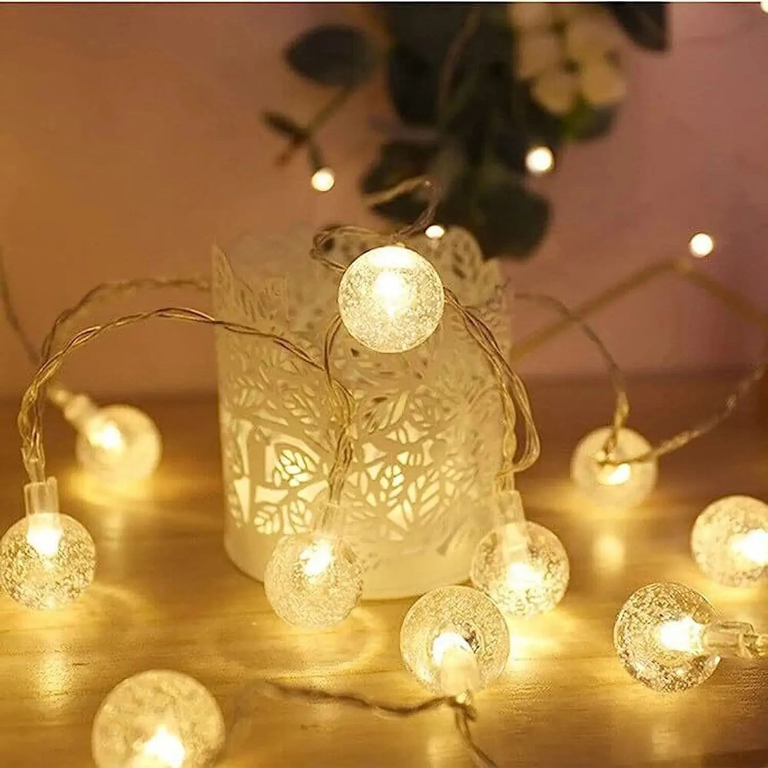 20 LED Bubble Ball Fairy String Lights for Home Decoration view 3