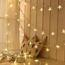 20 LED Star String Lights for Festival Party and Home Decoration view 3
