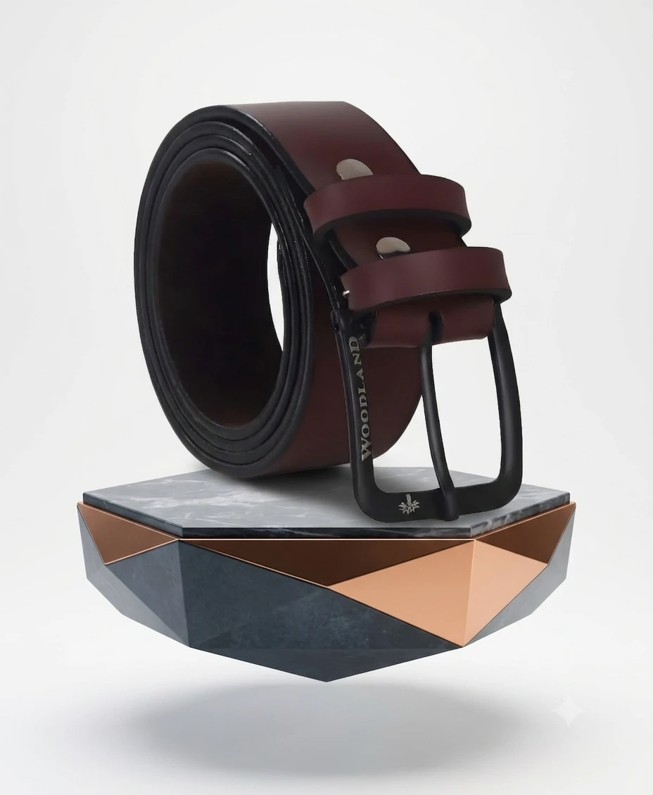 Leatherite Belt for Casual Wear with Stylish Metal Buckle view 7