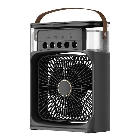 Personal Mist Cooling Fan with Water Tank Compact Tabletop Design for Study Office and Bedroom view 3