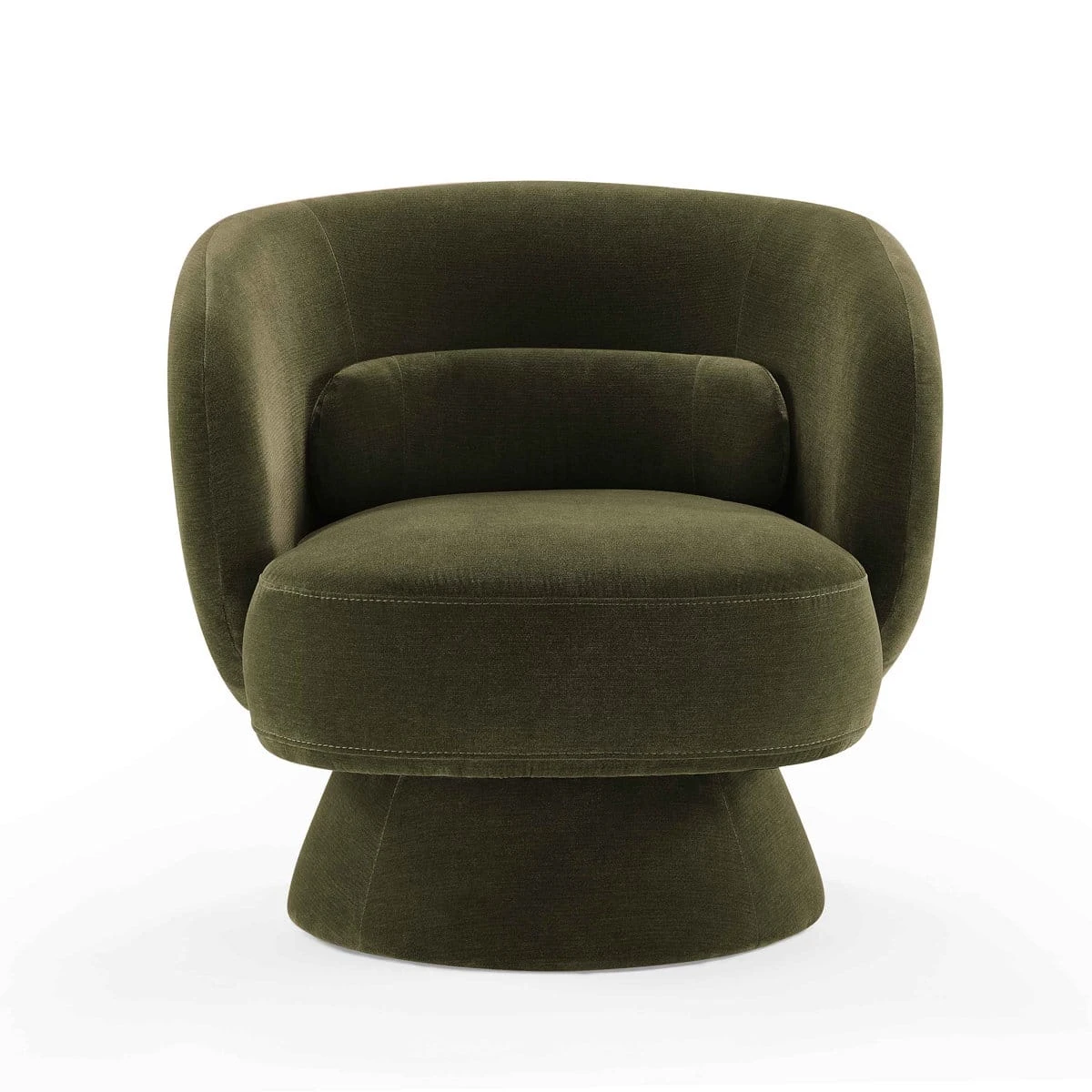 Olive Green Thefurnishery MINIMORE sofa and Dodo swivel chair product photo 5