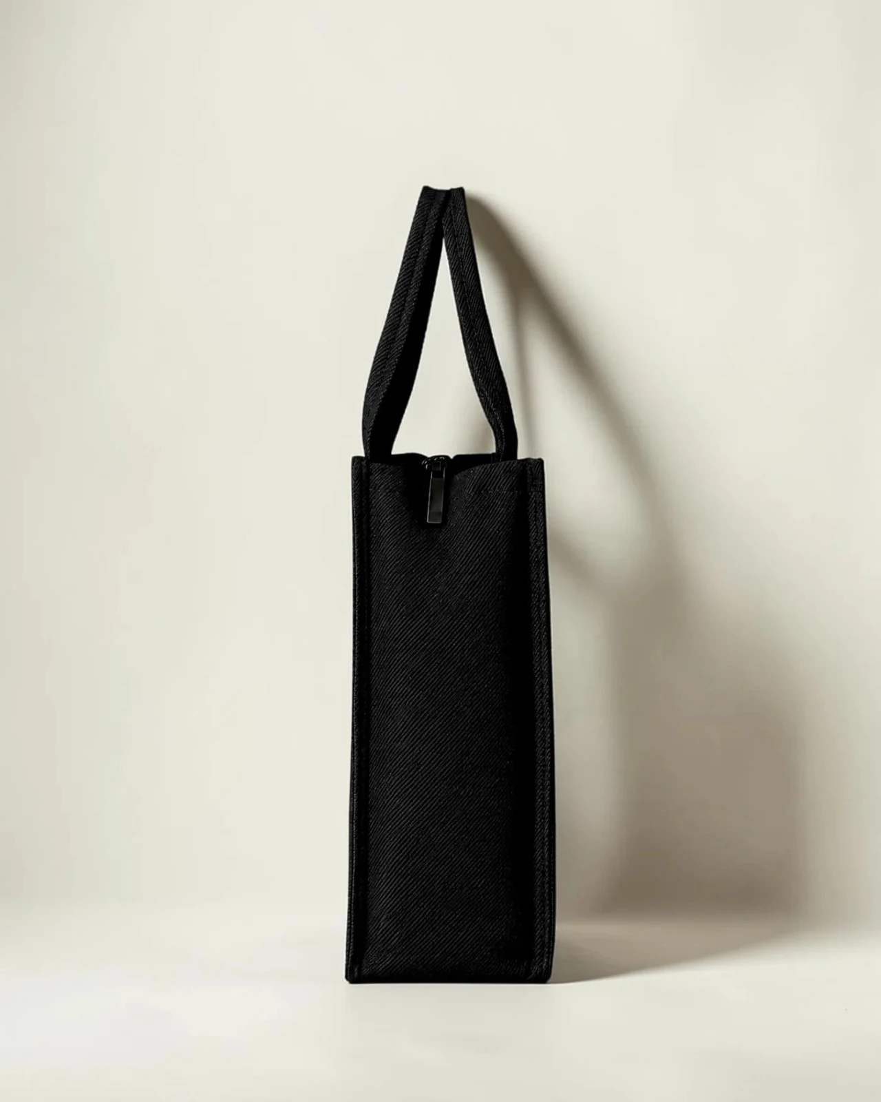 Custom Name Colorful Floral Tote Bag | Canvas Handbag for Women view 8