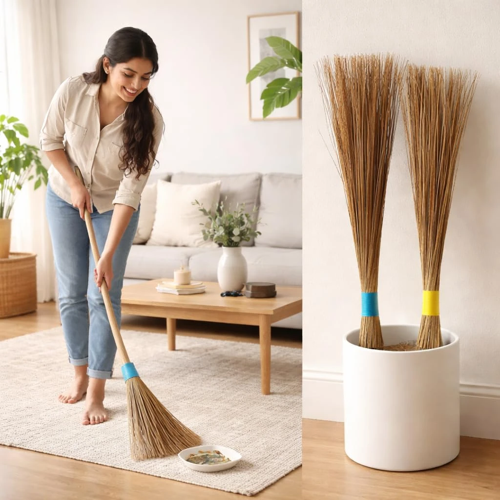 iINTELLIGENCEi Coconut Broom Sticks, 2 Qty view 5