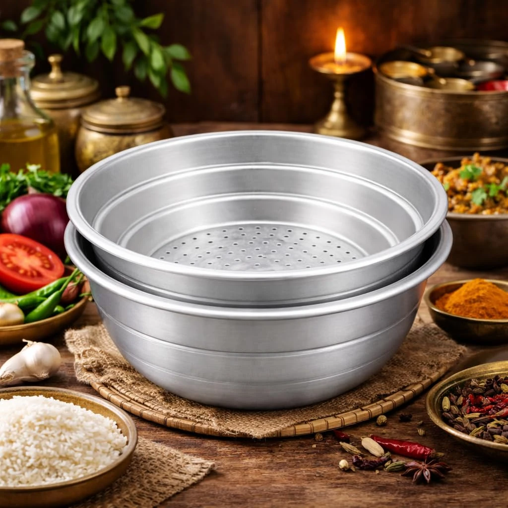 iINTELLIGENCEi Aluminium Food Strainer, 2 Qty view 6