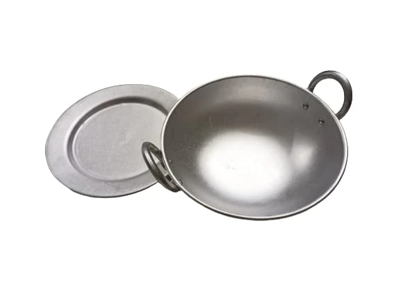 iINTELLIGENCEi Aluminium Kadhai with Lid, 3 L, 26.5 x 26.5 x 14 cm, 1 Qty view 5