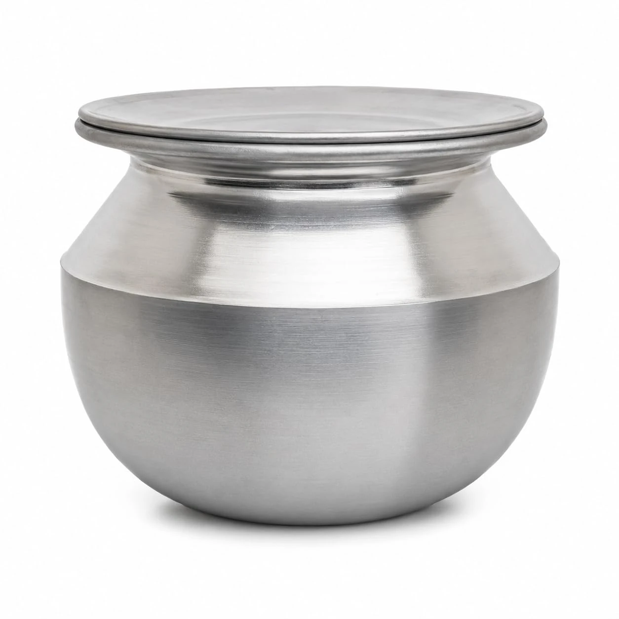 iINTELLIGENCEi Aluminium Rice Pot with Lid, Size 13, Cooking Pot, 1 Qty view 1