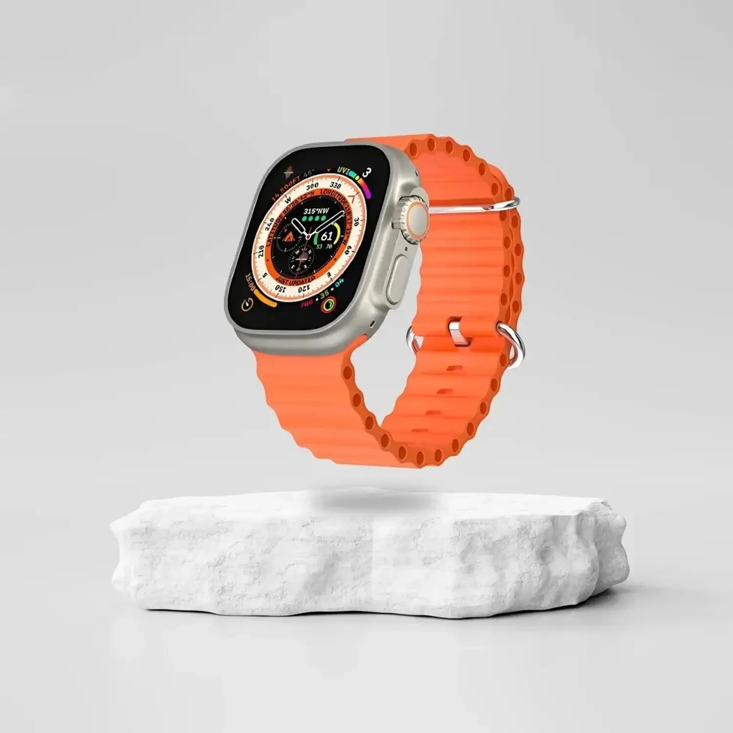 T800 Ultra Smart Watch with 1.99 Inch Display and Heart Rate Sensor view 3