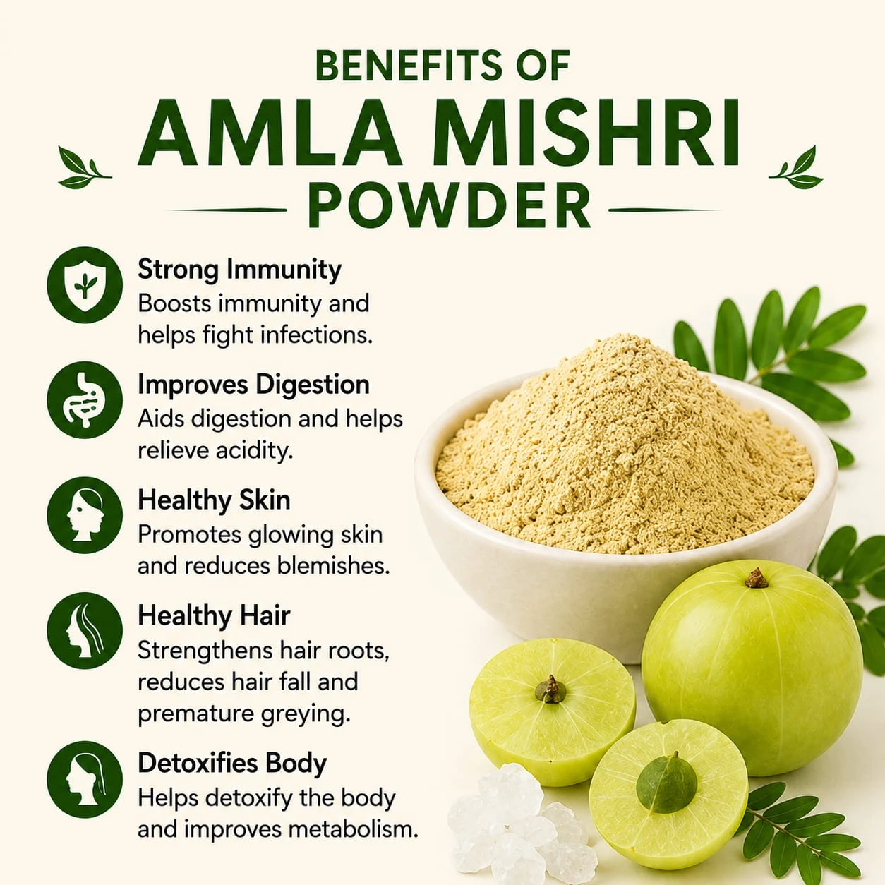 Krishak Organic Amla Mishri Powder Pack of 2 view 4