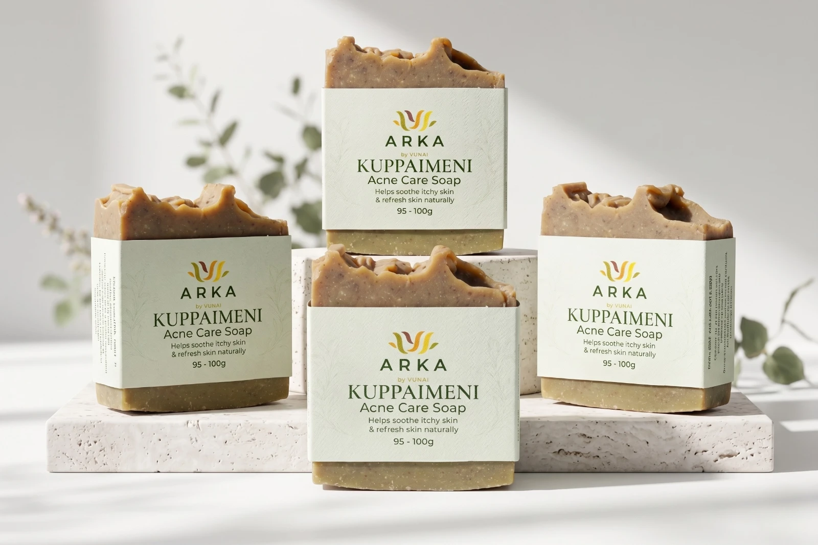ARKA by VUNAI | Kuppaimeni Handmade Soap | 75 g view 6