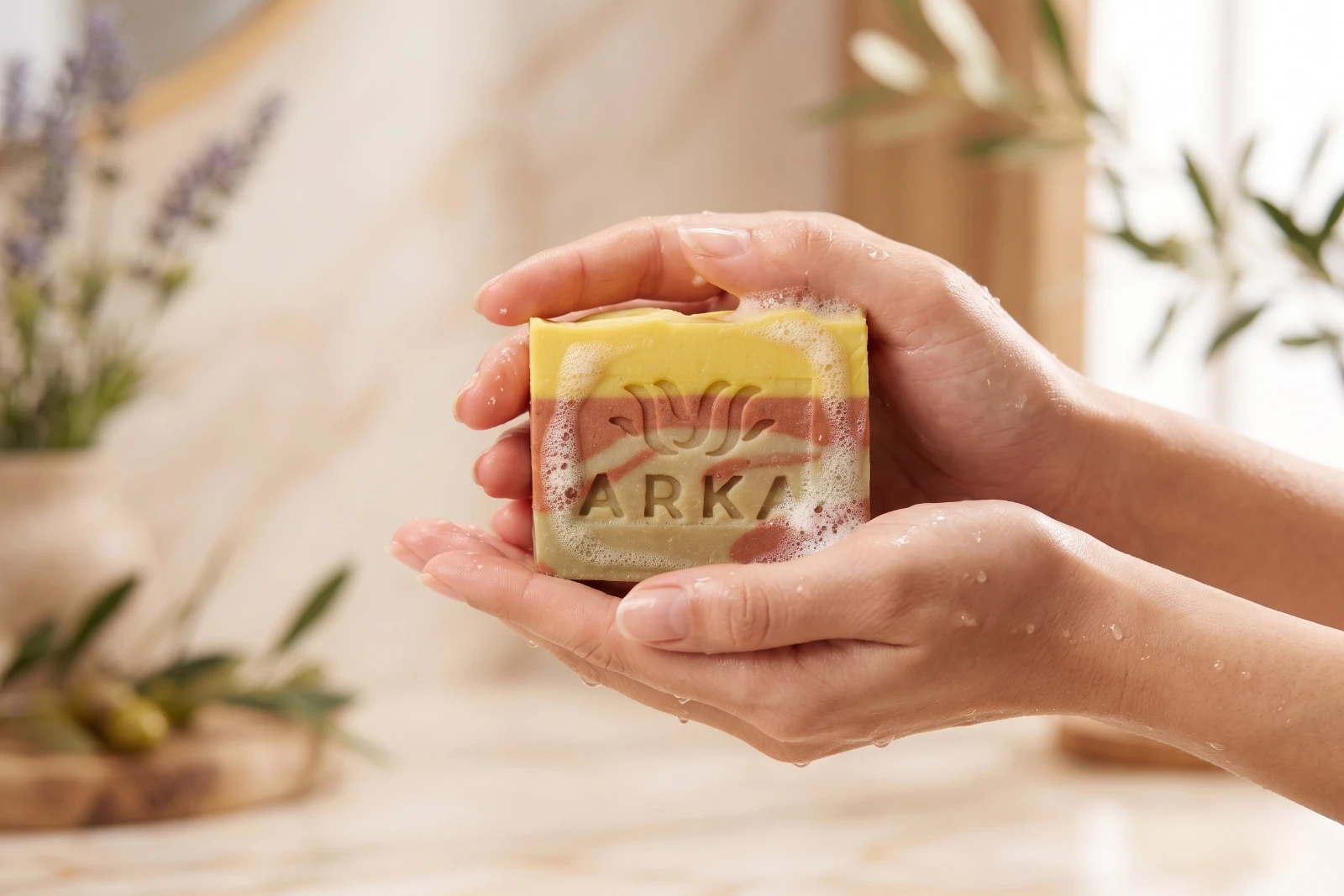 ARKA by VUNAI | Goat Milk Handmade Soap | 100 g view 5
