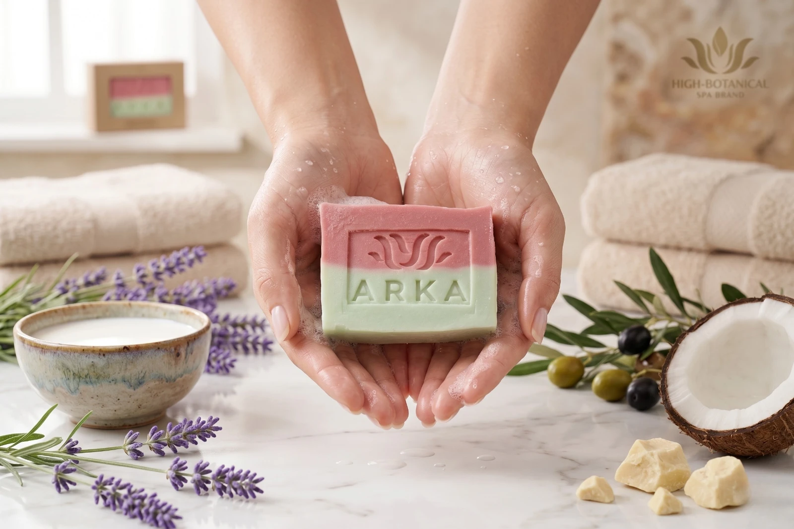 ARKA by VUNAI | Donkey Milk Handmade Soap | 100 g view 5
