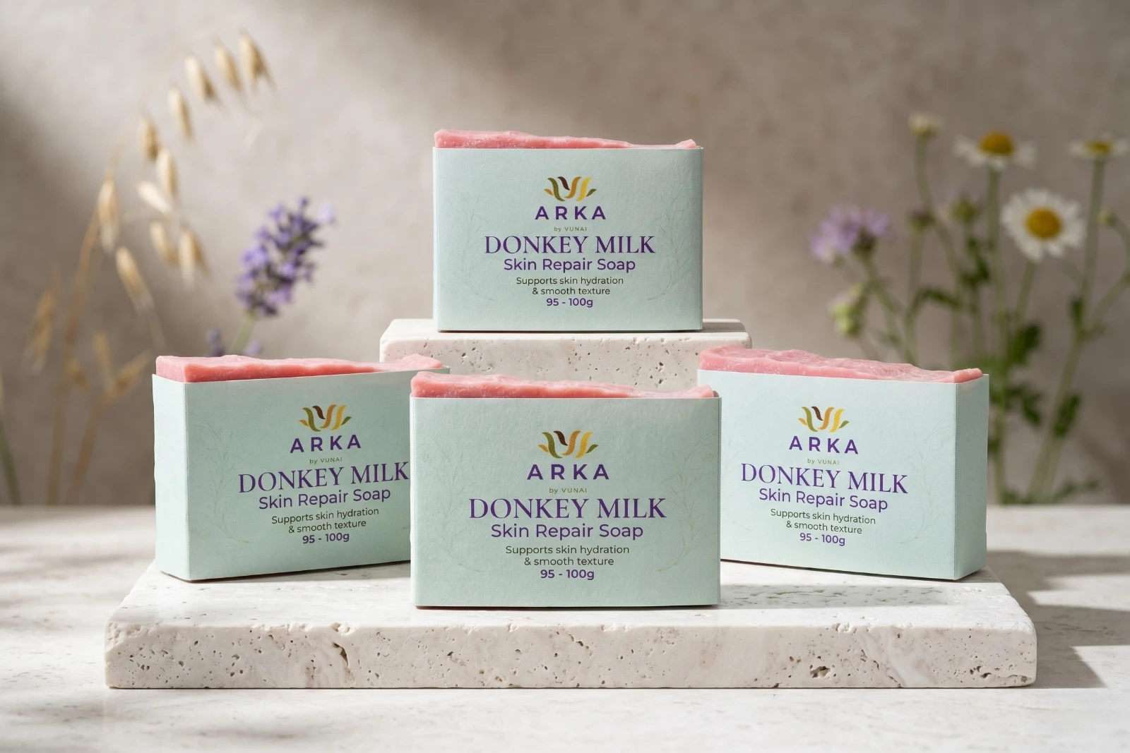 ARKA by VUNAI | Donkey Milk Handmade Soap | 100 g view 6