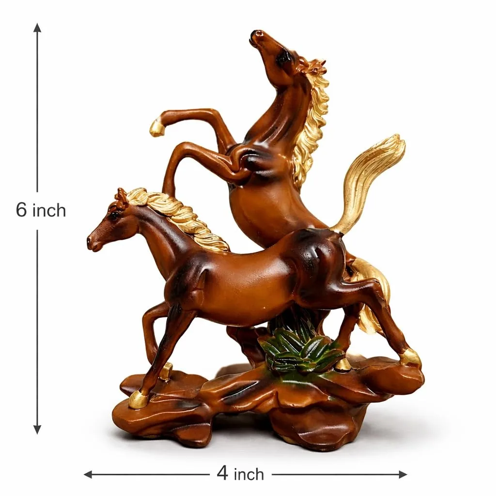 Running Horse Statue Showpiece for Home Decor view 2