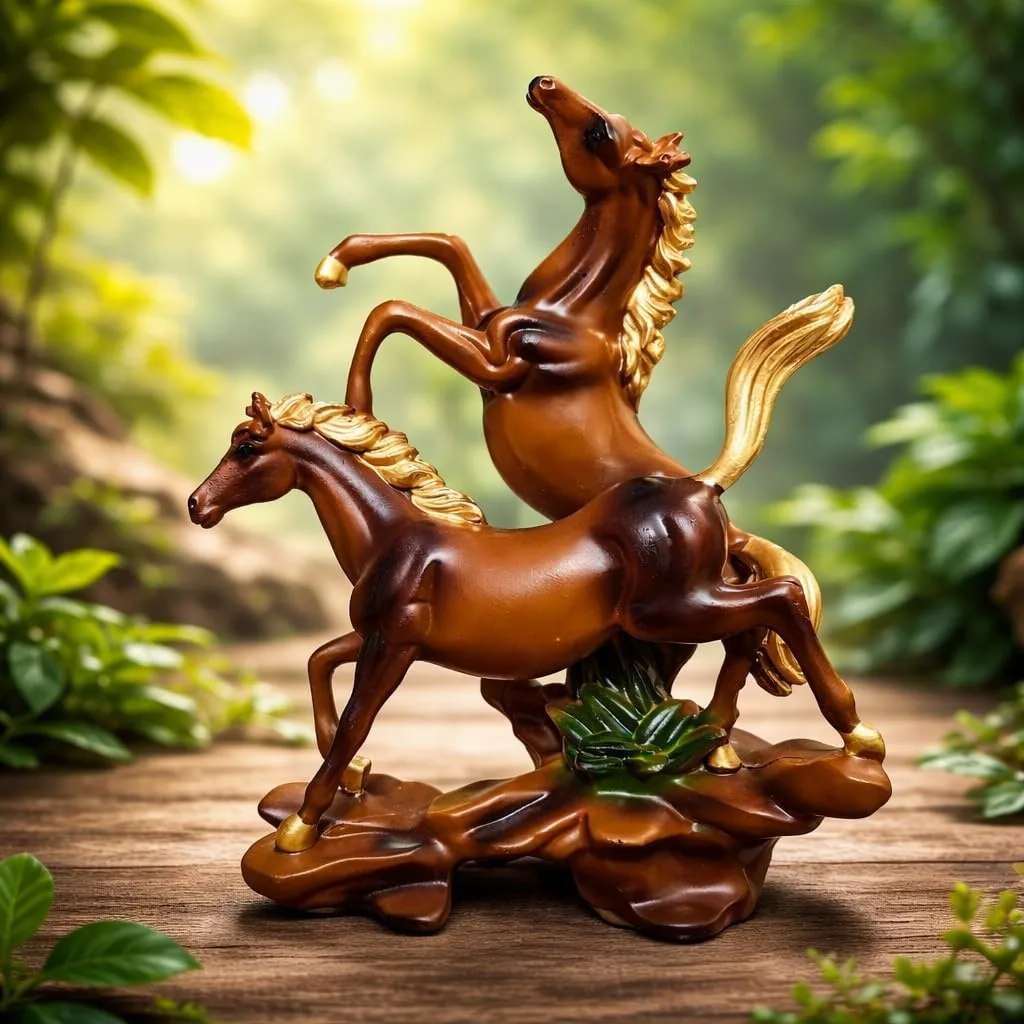 Running Horse Statue Showpiece for Home Decor view 4