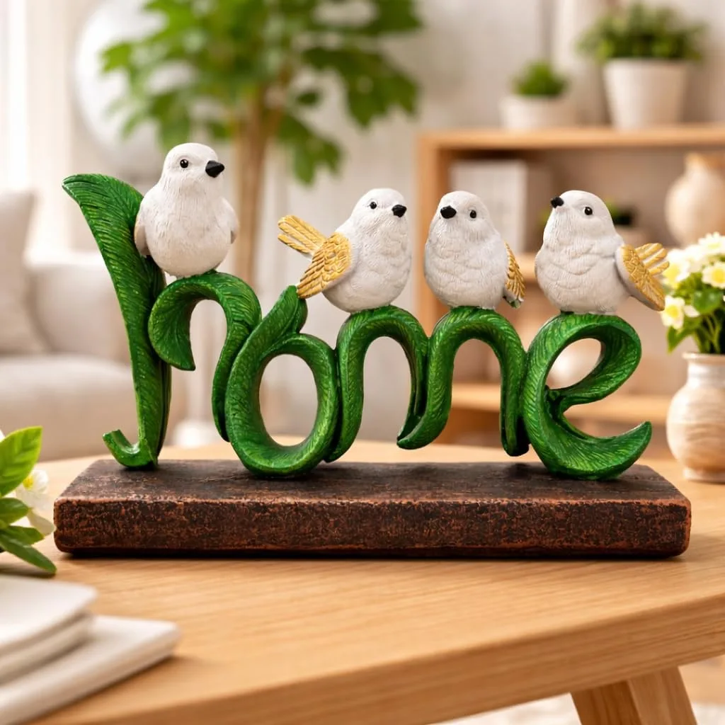 Decorative Home Sign with Birds