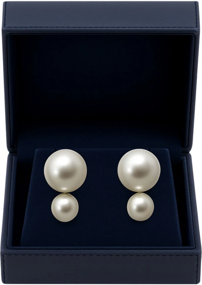 Tahaniya Bitna Glow Drops Korean Style Earring Drops & Danglers view 5