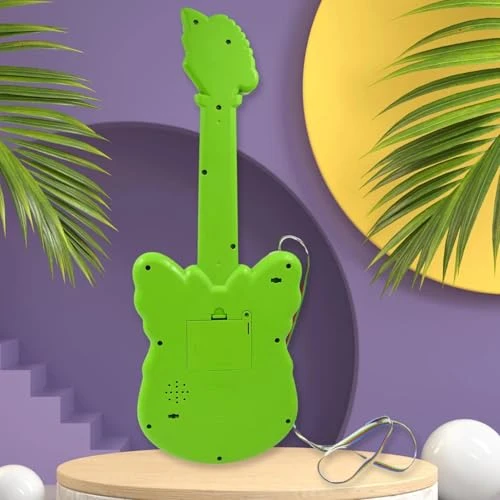 Design Studio Butterfly Guitar Toy with Light & Music β Electric Rock Multifunctional Keyboard Guitar for Kids, Musical Learning & Interactive Fun view 5