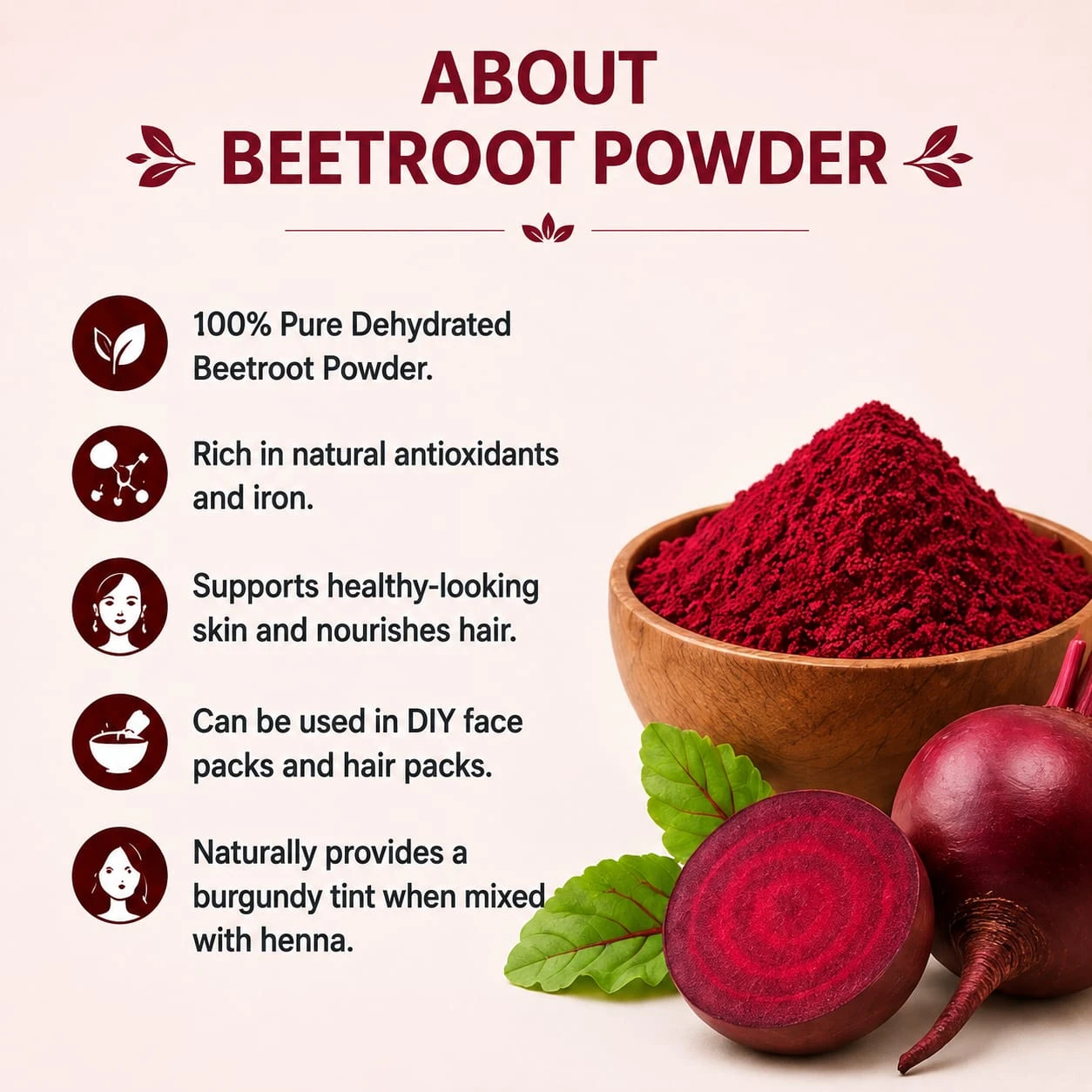 Krishak Organic Dehydrated Betroot Powder Pack of 2 view 5