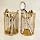Craft Brio -A TRENDY HANDICRAFTS Metal Pen Pencil and Office Desk Stationery Organizers Holder Diwali Gifting Items (Golden, 3.5 X 3.5 X 5 Inches) - Set of 2 view 5