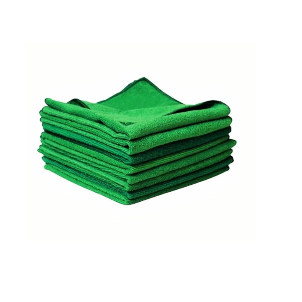 Tot2hom Microfiber Cleaning Cloth 250 GSM - Multicolour Pack of 4 - Size 40x40 cm
