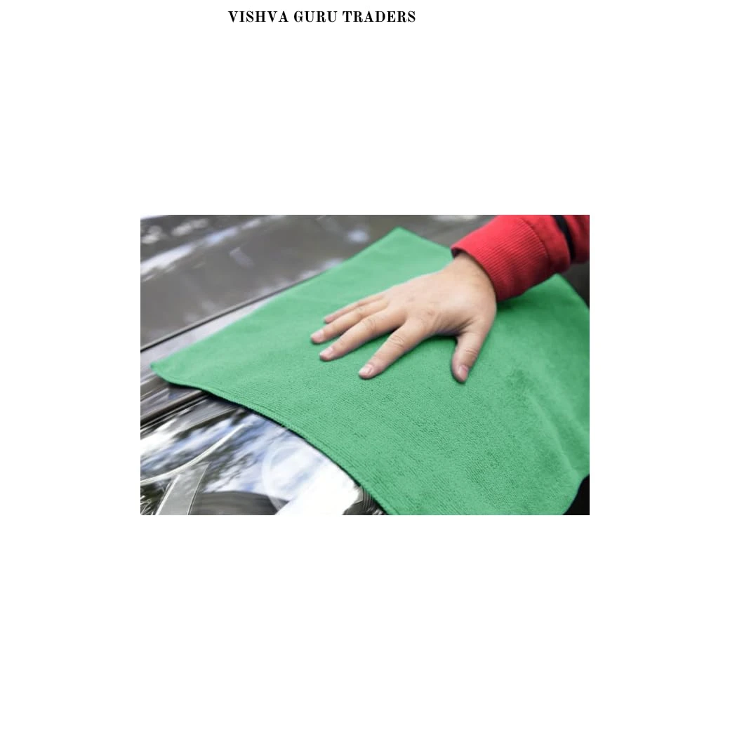 Tot2hom Microfiber Cleaning Cloth 250 GSM - Multicolour Pack of 4 - Size 40x40 cm view 4