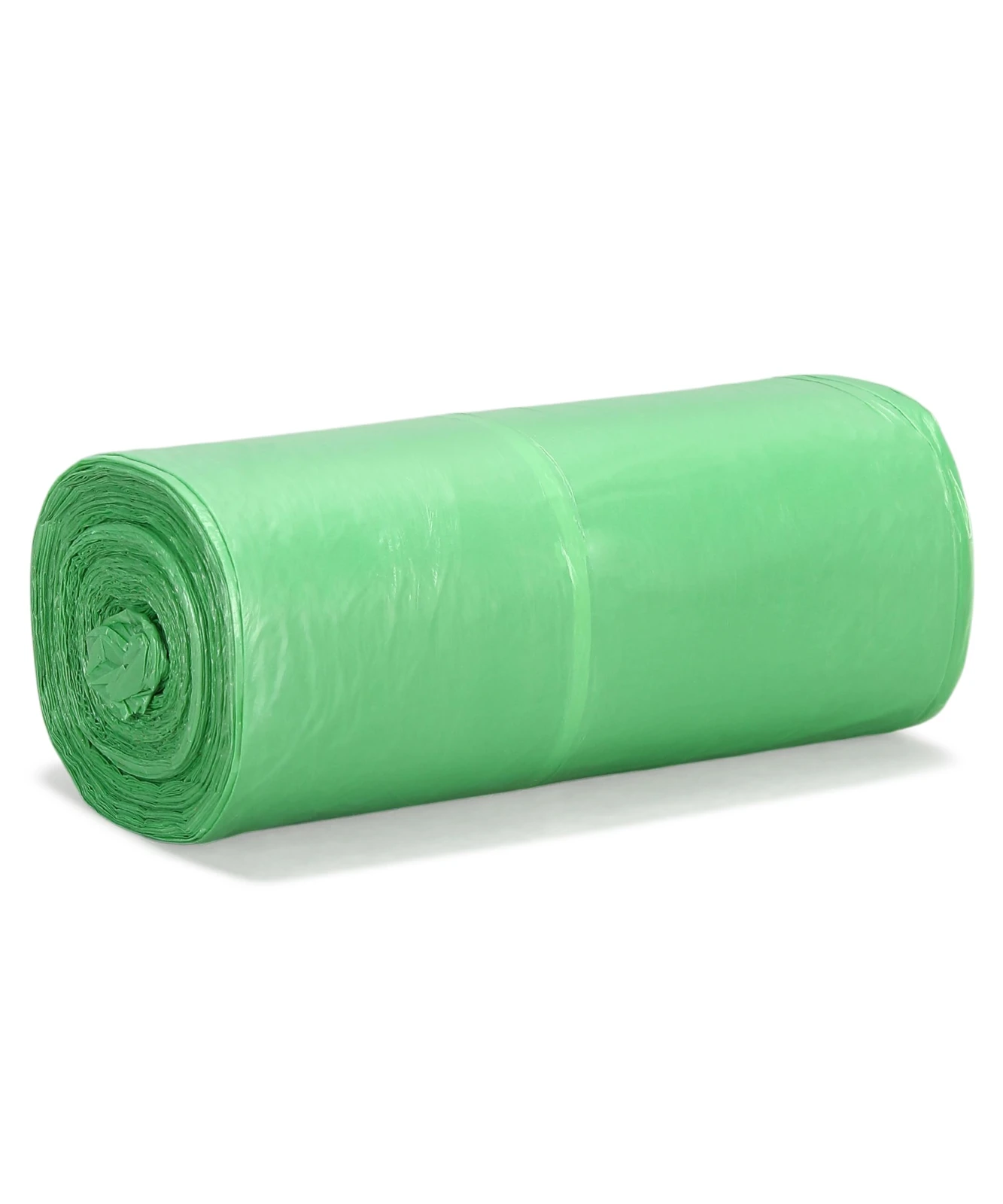 Tot2hom Green Garbage Bags Medium Size 19 x 21 Inches – Pack of 12 Roll - 360 Bags | with Tie-String | Strong Leak-Proof Dustbin Covers/waste bag/trash bag for Home, Office, Kitchen, Bathroom view 2