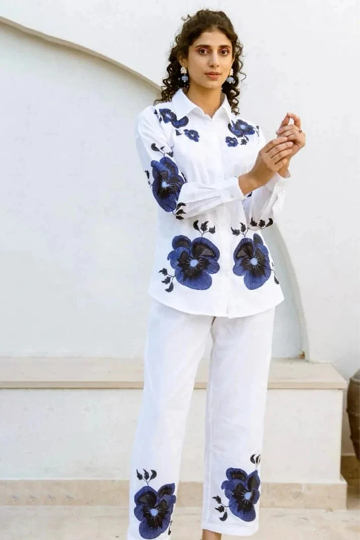 Midnight Petal Co-ord Set