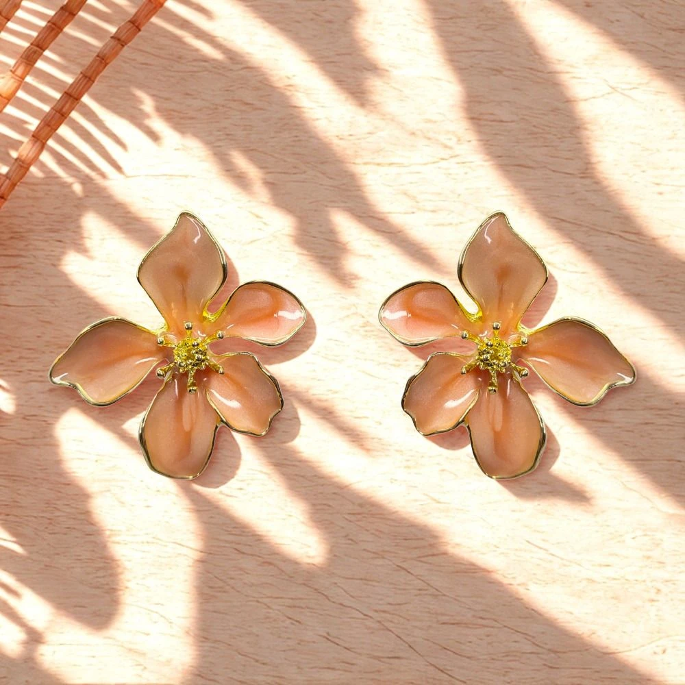 Tahaniya Korean Stud Earrings Stud Earring view 3