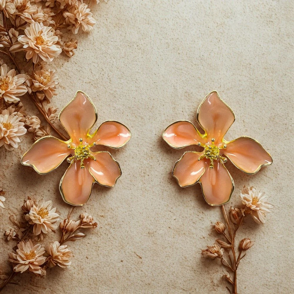 Tahaniya Korean Stud Earrings Stud Earring view 4