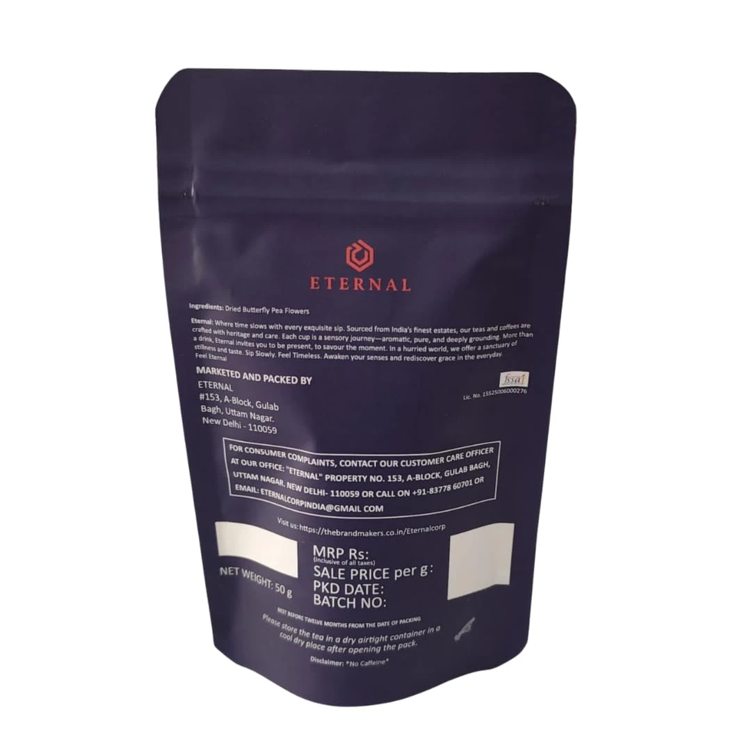 ETERNAL™corp Blue Empress Tea – Premium Butterfly Pea Flower Tea | Vibrant Blue Color Change Tea | Antioxidant-Rich, Relaxing & Caffeine-Free Wellness Drink view 2