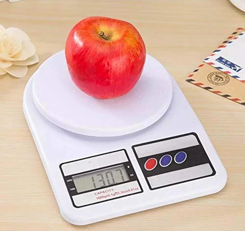 Design Studio Multipurpose Portable Electronic Digital Weighing Scale Weight Machine (10 Kg - LED Back Light Display) view 7