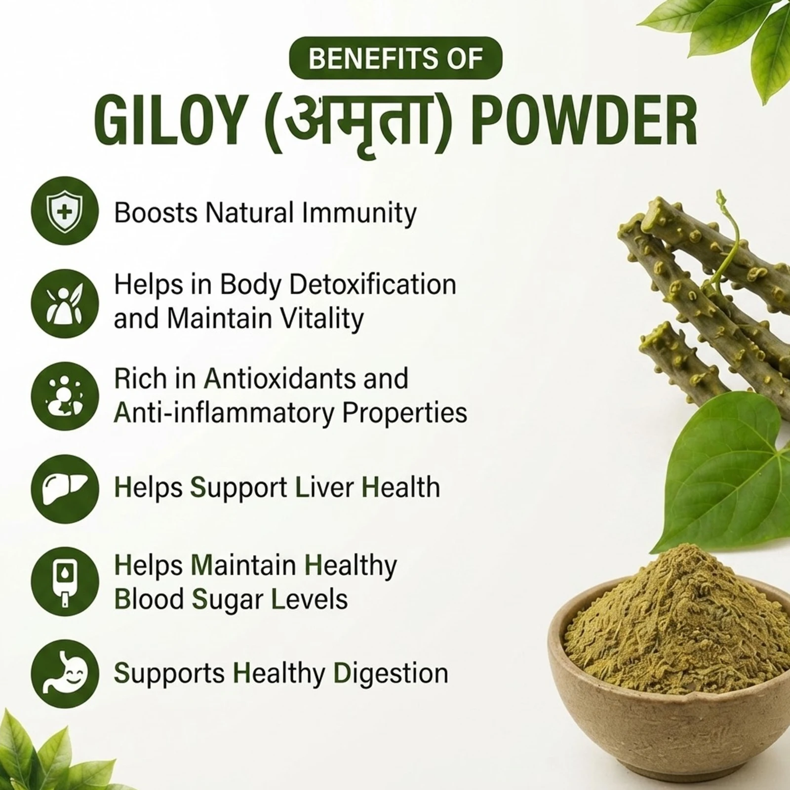 Krishak Organic Giloy Powder Pack of 2 view 2