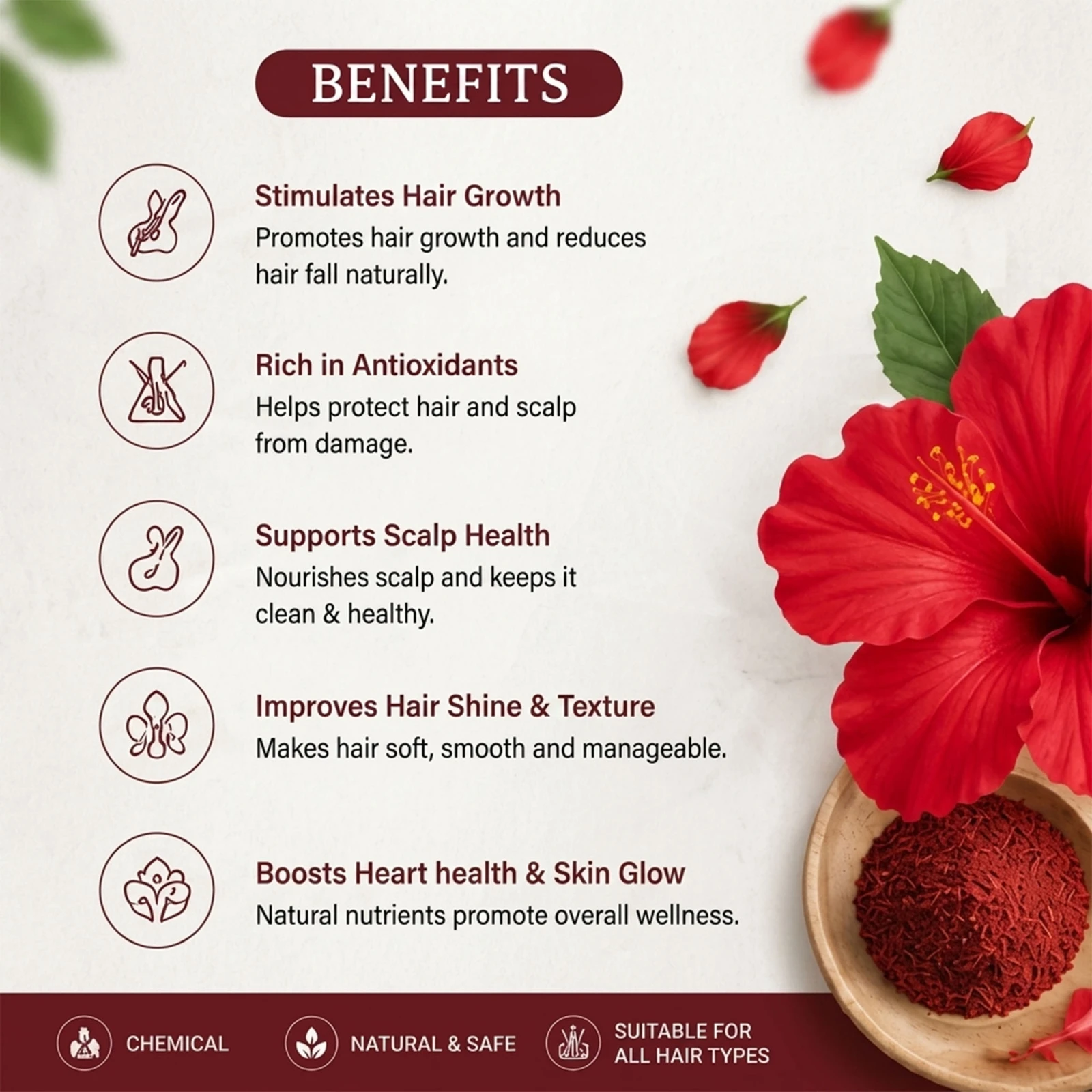 Krishak Organic Hibiscus Powder view 6