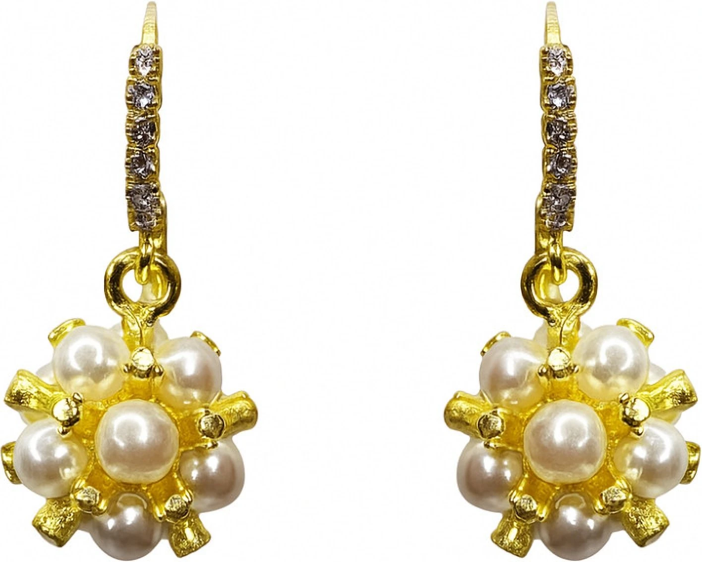 Tahaniya Hwayang Drop Gleam Korean Style Earring Drops & Danglers view 1