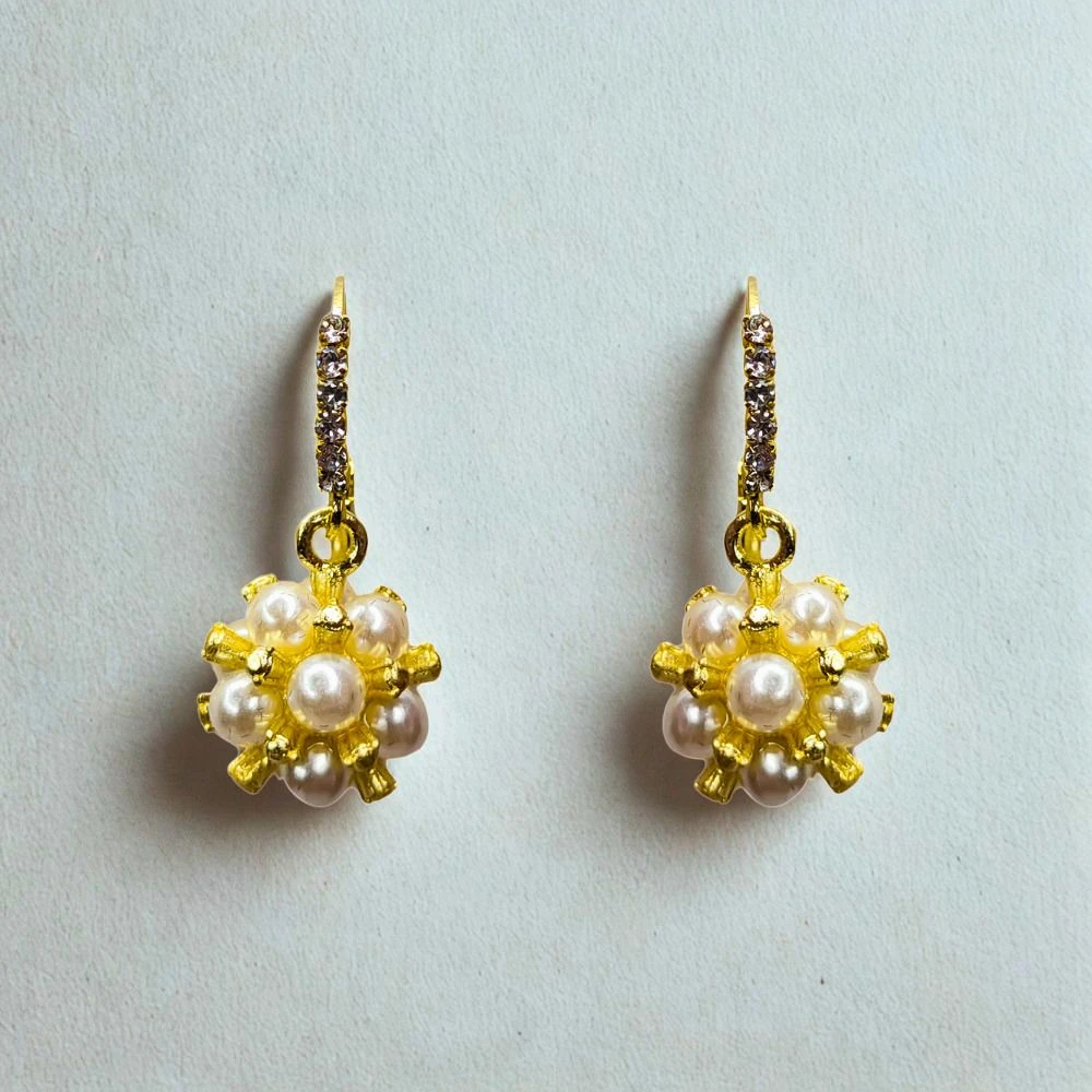 Tahaniya Hwayang Drop Gleam Korean Style Earring Drops & Danglers view 3