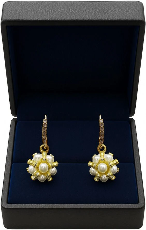 Tahaniya Hwayang Drop Gleam Korean Style Earring Drops & Danglers view 5
