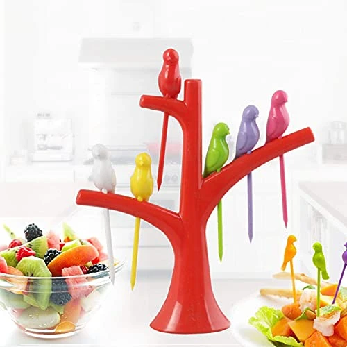 Fruit Fork Set - Plastic view 2
