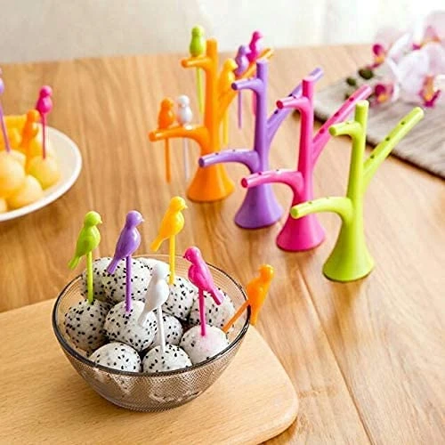 Fruit Fork Set - Plastic view 4