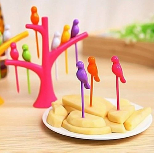 Fruit Fork Set - Plastic view 6