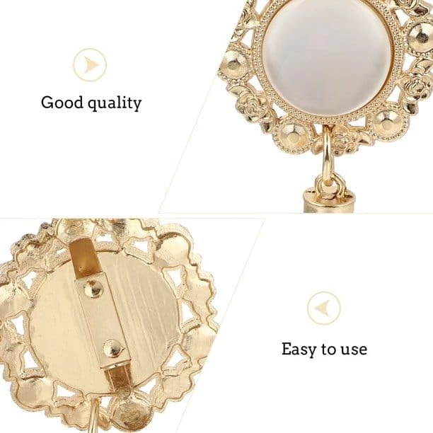 ​divine Craft Metal Tassel Turn-Lock Handbags, - Pack of 1, Gold view 7