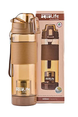 Water Bottle - 650ml, Brown view 2