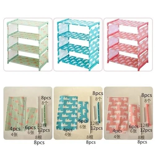 Foldable Shoe Rack - Portable view 4