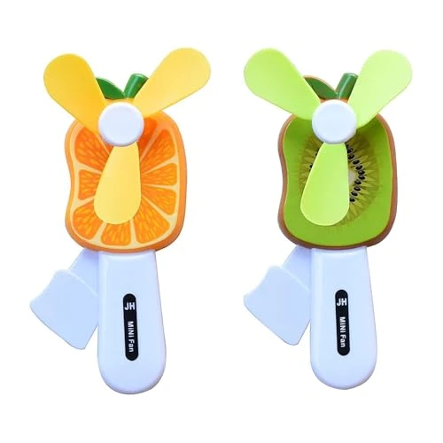Manual Hand Press Fruit Fan Toy view 2