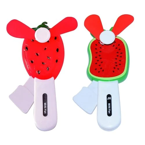 Manual Hand Press Fruit Fan Toy view 3